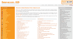 Desktop Screenshot of bazar-az.com
